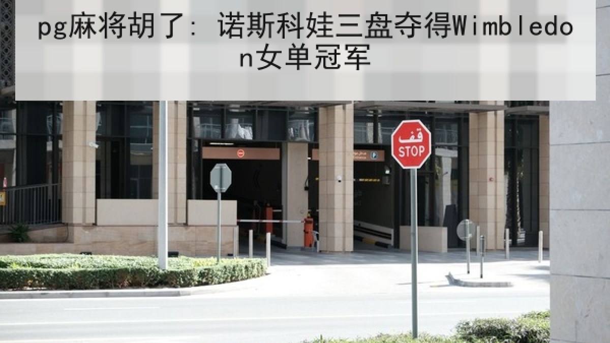 pg麻将胡了: 诺斯科娃三盘夺得Wimbledon女单冠军